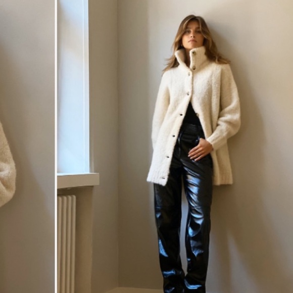 Aritzia Wilfred Oversized Alpaca Cardigan - Picture 3 of 13